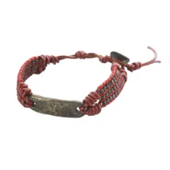 チャン ルー CHAN LUU ブレスレット 赤 レッド