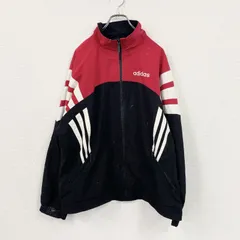古着 used　90s　adidas　アディダス　ジャージ　フルジップジャケット　ヴィンテージ　マルチカラー　Fサイズ