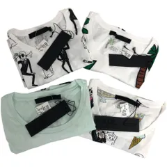 未使用/タグ付/KARL LAGERFELD/カールラガーフェルド/Tシャツ/タンクトップ/4枚セット/XSサイズ/レディース/4/RS0746のサムネイル