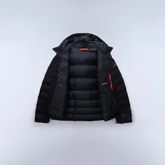 ナパピリ メンズ アウター ジャケット・ブルゾン ショートパンツ Napapijri Mens Napa Terez Shorts Puffer Jacket Black Beauty ブラックのサムネイル