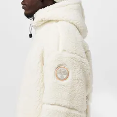 ナパピリ メンズ アウター ジャケット・ブルゾン Napapijri Mens Napa Sherpa Jacket Beige Dimity ベージュのサムネイル