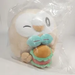 一番くじ「ポケピース ～“PEACE”なダイナーへようこそ～」 C賞 モクローぬいぐるみ