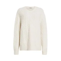 オールセインツ レディース アウター ニット・セーター AllSaints All Sirius Crew Ld41 chalk white ホワイトのサムネイル