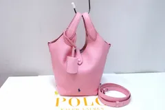 【226858】Polo by Ralph Lauren ポロ バイ ラルフローレン  【25SS】売切れ品 レザー スモール トート & クロスボディ