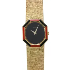 ピアジェ 9341A6 オニキス レディース 腕時計 手巻き 中古 銀蔵のサムネイル