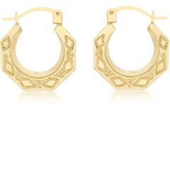 STAR JEWELRY K10 透かし　フープ　ピアス　スター　ゴールド STAR JEWELRY K10 透かし フープ ピアス スター ゴールド - メルカリ