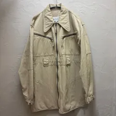 Maison Margiela メゾンマルジェラ 22SS COTTON JACKET ジャケット ブルゾン S50AM0557 ベージュ size:44【代官山B03】のサムネイル