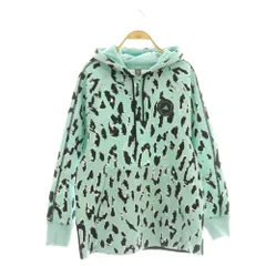 アディダス バイ ステラマッカートニー adidas by Stella McCartney aSMC AOP PO HOODIE パーカー プルオーバー XS ミント ブラック /DF ■OSのサムネイル