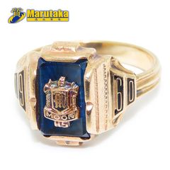 ハイスクールリング カレッジリング 10k 1960年 20号ヴィンテージ