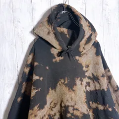 【海外モデル入手困難】00s Vintage 古着 GILDAN ギルダン ブリーチ タイダイ スウェット パーカー #w4655