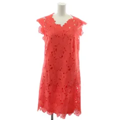ヴィヴィアンタム VIVIENNE TAM レースワンピース ミニ ノースリーブ 2 ピンク 015-6140300 /RRのサムネイル