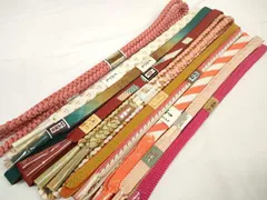 平和屋着物●和装小物　帯締め10本セット　礼装用　組紐　高麗組　金銀糸　逸品　未使用　DABC1845zzz