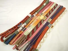 平和屋着物●和装小物　帯締め10本セット　礼装用　組紐　高麗組　金糸　逸品　未使用　DABC1846zzz