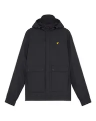 ライルアンドスコット メンズ アウター ジャケット・ブルゾン ジャケット Lyle and Scott Hooded Pocket Jacket Z865 Jet Black ブラックのサムネイル