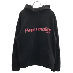 OAMC PEACEMAKER オーエーエムシー ピースメーカー 25SS Peacemaker Flower Loose Fit Hoodie パーカー PCM1OH01GFT001099 ブラック Lのサムネイル