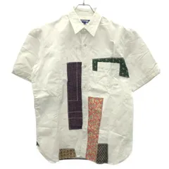 JUNYA WATANABE COMME des GARCONS MAN ジュンヤワタナベコムデギャルソンマン 20SS ショートスリーブパッチワークシャツ WE-B007 ホワイト Mのサムネイル