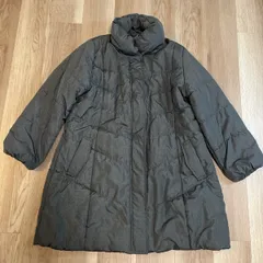 【226569】CLOSSHI クロッシー  中綿入りコート　アウター　ポリエステル　袖口ゴム入り　4L  ・ ダークグレーのサムネイル
