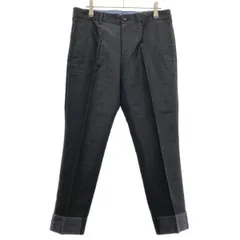 JUNYA WATANABE COMME des GARCONS MAN ジュンヤワタナベ コムデギャルソンマン 08SS ウールリネンスラックスパンツ WA-P006 ブラック Sのサムネイル