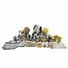 ★ SNOOPY スヌーピー グッズ まとめ商品 トートバック ぬいぐるみ マスコット お箸 ポーチ 等 現状品 3.8kg