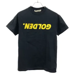 GOLDEN GOOSE ゴールデン グース プリントTシャツ  ブラック イエロー XSのサムネイル