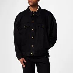 フィアオブゴッド メンズ アウター ジャケット・ブルゾン デニム Fear Of God Essentials Mens Denim Jacket Black ブラックのサムネイル