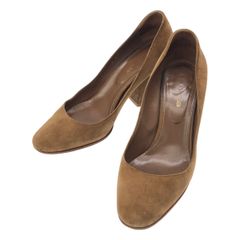 Gianvito Rossi パンプス スエード38.5ブラウンジャンビトロッシ