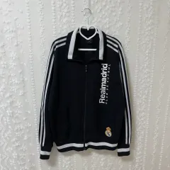 アディダス レアルマドリード ジャージ 100 L トラックジャージ ジャケット ブラック