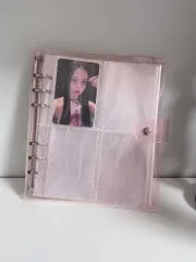 6穴 トレカ バインダー アルバム グリッター ピンク