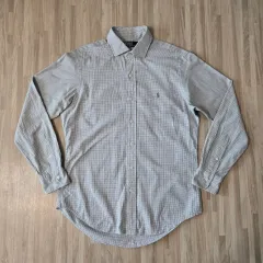 95 100) POLO RALPH LAUREN チェック 長袖 シャツ