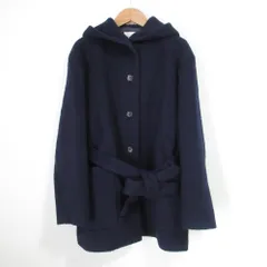 良品 25AW steven alan スティーブンアラン シャギー フード コート Sサイズ ネイビー レディース 古着 中古 USEDのサムネイル