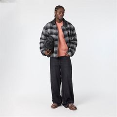 リプレゼント メンズ トップス シャツ レギュラーフィット Represent Mens TwoWay Zip Regular Fit Overshirt Jet Black ブラック