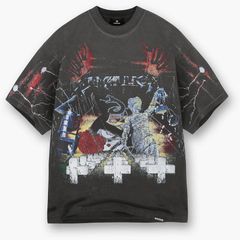 リプレゼント メンズ トップス Tシャツ Represent Mens Repuppets Oversized TShirt Vintage Grey グレー