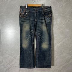 リリック Lyric ダメージ加工 デニム カーゴパンツ 立体裁断 M - メルカリ