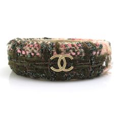 CHANEL バングル ブレスレット ツイード - メルカリ