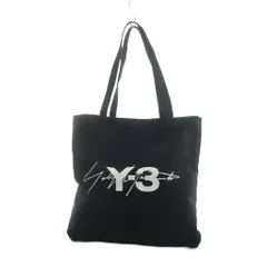 ワイスリー Y-3 トートバッグ ハンド キャンバス ロゴ 黒 ブラック ■GY18 /MQのサムネイル