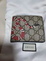 グッチ キングスネーク GG 二つ折り財布
