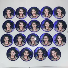 まとめ) 東京リベンジャーズ ズボン 場地 圭介 原画 缶バッジ