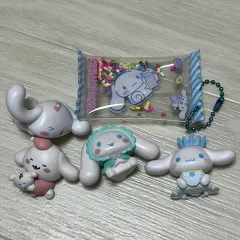 サンリオ シナモロール フィギュア キーホルダー まとめ 出品