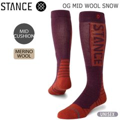スキー スノーボード 靴下 STANCE スタンス OG MID WOOL SNOW オージーミッドウール