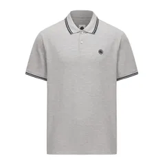 プレティグリーン メンズ トップス ポロシャツ Pretty Green Barton Polo Men Grey Marl グレーのサムネイル