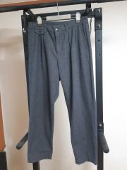 ザラ ツータック ヘリンボーン スラックス