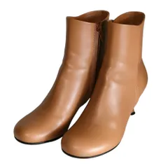 美品 PELLICO ペリーコ VOLTA レザー インナージップ ラウンドトゥ アンクルブーツ サイズ35.5 22.5cm相当 ブラウン レディース 古着 中古 USEDのサムネイル