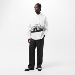 リプレゼント メンズ トップス シャツ 長袖 Represent Mens LongSleeve Patterned Shirt Off White オフホワイト