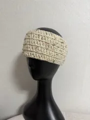 ベージュ ヘアバンド