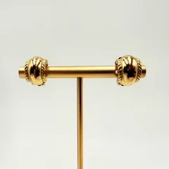 Christian Dior（クリスチャンディオール） イヤリング ヴィンテージ クリップ式 ゴールドトーン ラウンド レディース