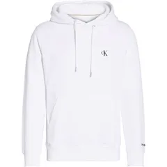 カルバンクライン メンズ アウター ニット・セーター パーカー Calvin Klein Jeans OTH Hoodie Bright White ホワイト