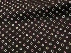 平和屋着物■上質な小紋　総絞り　鹿の子地紋　正絹　逸品　CABE9613xi