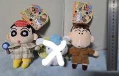 クレヨンしんちゃん ボーちゃん シロ 探偵 Ver ぬいぐるみ キーホルダー