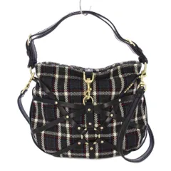 ディーゼル DIESEL ハンドバッグ ショルダーバッグ 2WAY チェック柄 黒 /TK