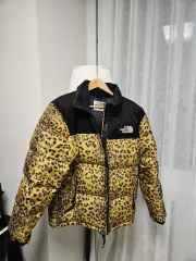 THE NORTH FACE ホワイトレーベル Nuptse レオパード M